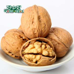  好中好 年新货 新疆特产叶城185薄皮核桃500克仁饱满2袋包邮