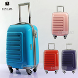 宾豪正品 100%PC旅行箱 超轻镜面登机拉杆箱 万向轮行李箱2323
