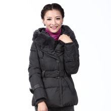 波司登羽绒服雪中飞正品女式时尚面包休闲亮面款XR9058