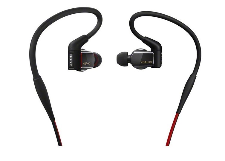 Sony\/索尼XBA-H3 入耳式圈铁结合耳机HIFI 动