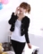 2012女款女裝黑色短款短裝春秋修身韓版小西裝小西服短外套