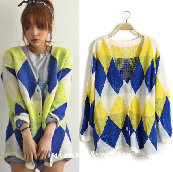 <em>菱形开衫</em> : <em>菱形开衫</em>图片及搭配,<em>菱形开衫</em>价格-