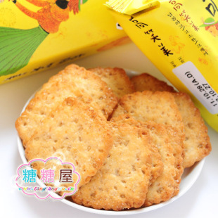  韩国进口食品 高笑美香酥芝麻饼干 低热量真的又香又美哦80(110)g
