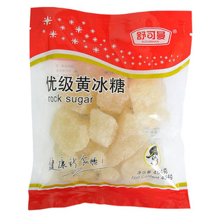  【天猫超市】舒可曼优级黄冰糖454g传统土冰糖 老冰糖 炖补必备品