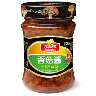 淘金币 【百山祖】香菇酱 京味菌菇酱 五香味 下饭菜首选 210g