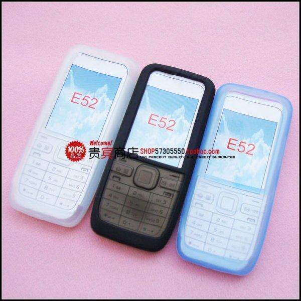 【A级软硅胶】诺基亚 E52 手机套 e52硅胶套 保护套 带按键保护