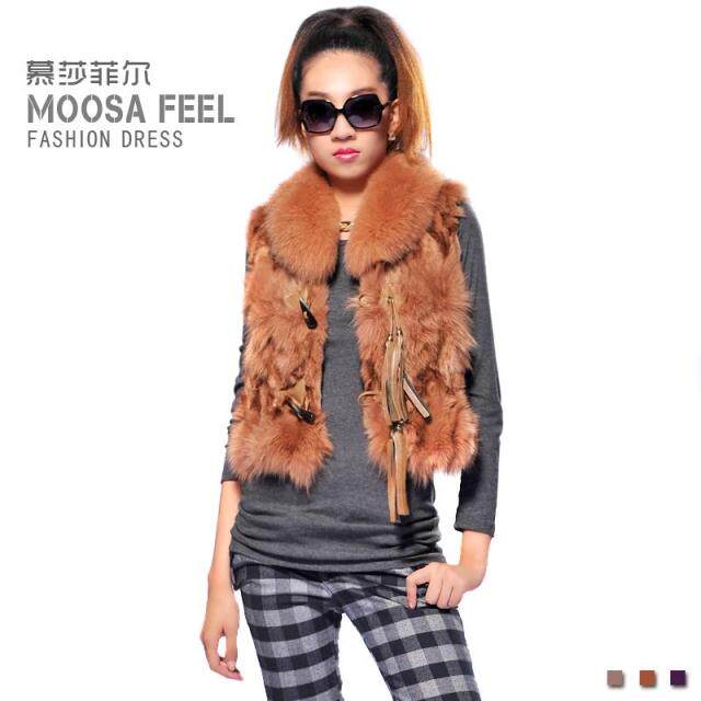 <em>狐狸毛马甲</em>皮草<em>多少</em>钱,<em>狐狸毛马甲</em>皮草网上专