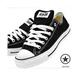匡威Converse all star 黑白色经典款低帮男女情侣帆布鞋