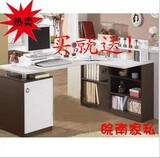 热卖特价新款时尚 转角书桌\电脑桌\办公桌+书柜\书橱