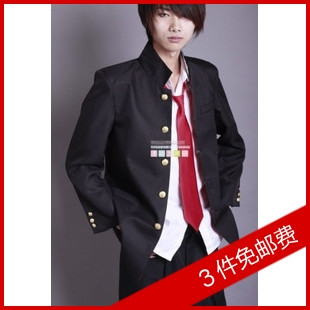 满百减五COSPLAY家庭教师 云雀恭弥 云雀衣服 云雀COS服中山装