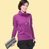 国购物羊毛衫2012冬装新品中老年男装<em>加厚</em>圆