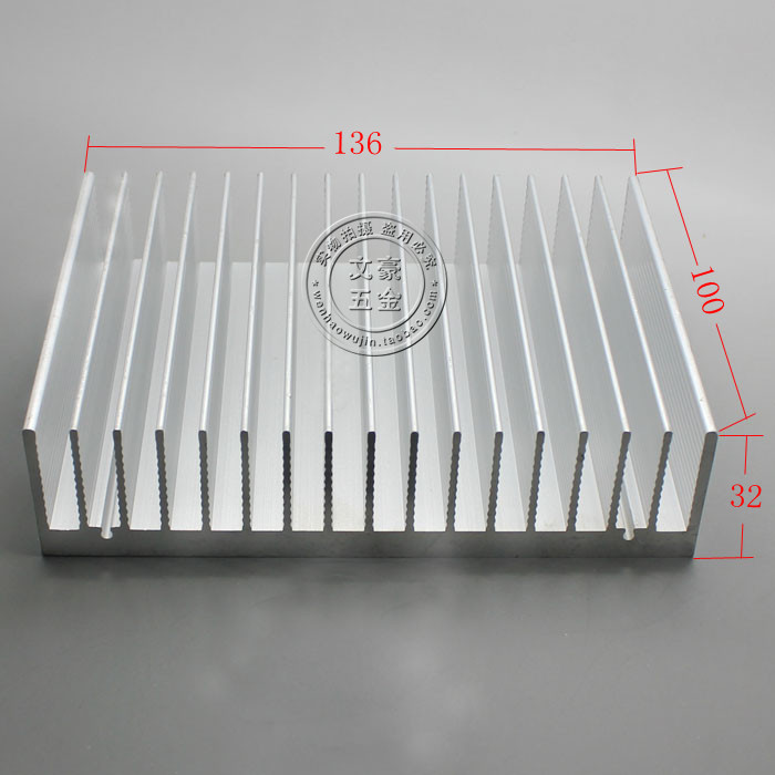high quality radiator Aluminum profile Heatsink 100*136*32MM direct dealin the 3C Digital Accessories, Laptop Accessories , Notebook cooler/Cool card category - from Buy2taobao.com to provide professional Taobao agent buy service