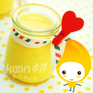  卡岸 自制布丁粉 果冻粉 芒果果味布丁 100g 任选6种口味可包邮