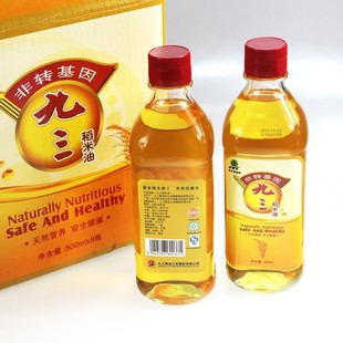  东北特产九三纯稻米油 非转基因调味油 健康食用油 礼盒包装包邮