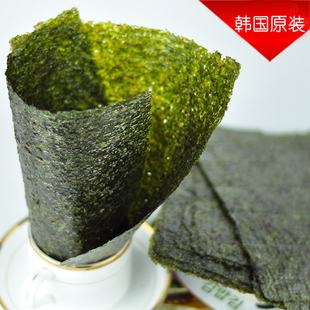  海苔包饭专用 韩国原装 大片装 海藻健康美食 寿司料理紫菜包饭