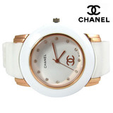 CHANEL<span class=H>香奈儿</span>可爱淑女时装表  橡胶表带 美少女果冻手表