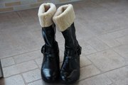 欧美2017冬装外贸大牌原单尾货女鞋黑色中筒女靴靴子