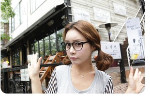 韩国进口眼镜框架超轻记忆板材tr90眼镜男女复古近视眼镜