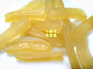  台湾食品低卡素食 荔枝口味 寒天水果魔芋干蒟蒻条 300克28元特产