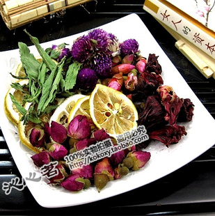  限时折扣抢购包邮 花草茶【嫩白丽颜茶】桃花茶 花茶 美容美颜茶