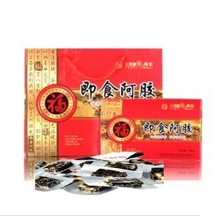  山东东阿镇福牌阿胶即食阿胶固元膏250克正品（买2盒送礼品袋）