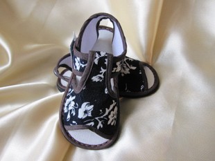  039儿童凉鞋男童女童老北京宝宝凉鞋宝宝手工布鞋绣花鞋学步鞋子