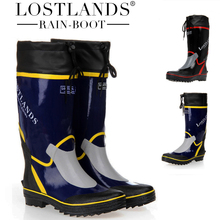LOSTLANDS 超优质橡胶男士雨靴 男式雨鞋钓鱼鞋 限时特惠!