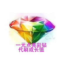 【特价】彩钻1元点亮团购图标图标接QQ华夏丝路英雄刷500点成长值