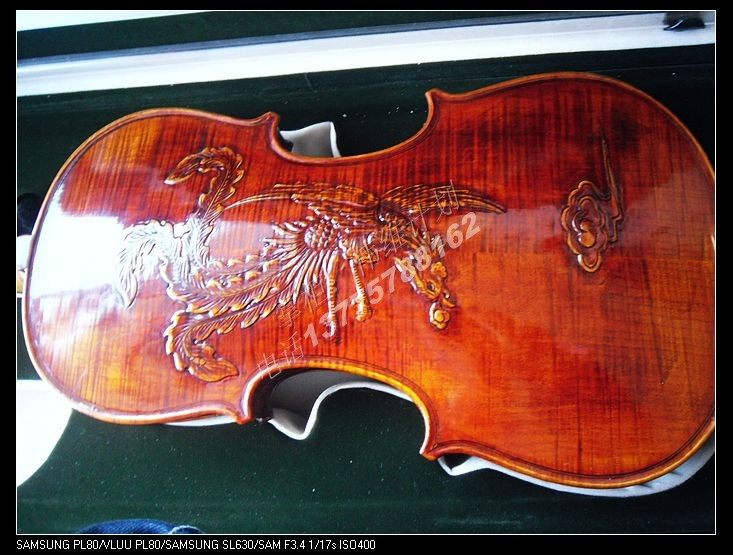 高级小提琴配枣木配件,小提琴雕刻配件,4\/4高档