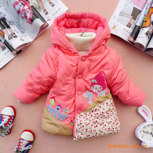 女童棉衣儿童棉服...
