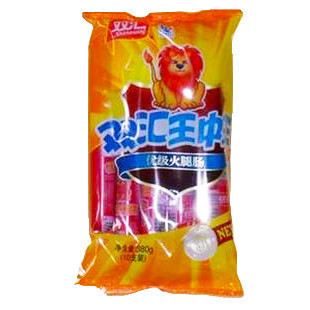  新鲜双汇王中王香肠火腿肠 240g/包 30克*8支