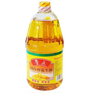 中国第一品牌 味道浓 用量省 鲁花一级花生油1.8L 鲁花油  压榨