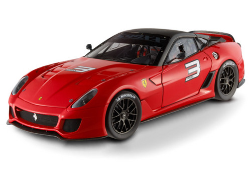 Hot Wheels 1:18 Ferrari 599XX ELITE (hardcover edition) Limited Red Classic Collection