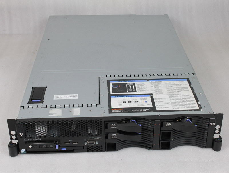 IBM X3650 8核 2U服务器(XEON E5420*2\/8G内