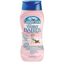 美国进口正品Coppertone 水宝宝水嫩防晒霜防晒乳SPF70 237ml