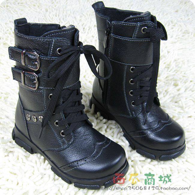 西瓜秋冬童鞋|高档保暖男靴子|大年必备|全皮|棉鞋37岁