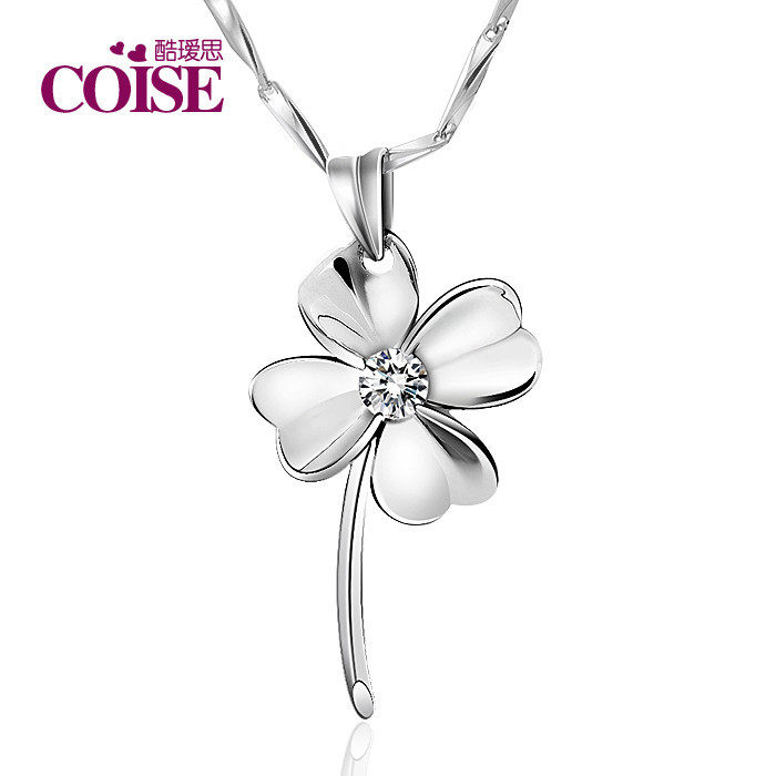 coise 925���� ��Ҷ������ �����׹ Ů���� ����Ʒ ����ʱ������