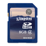 金士顿 8G SD SDHC CLASS4 SD卡 高速相机闪存卡 存储卡 原装正品