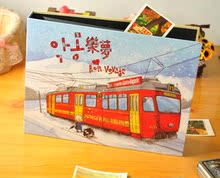 相册diy 手工韩国宝宝粘贴式影集 牛皮纸礼盒装 防水封面 特价