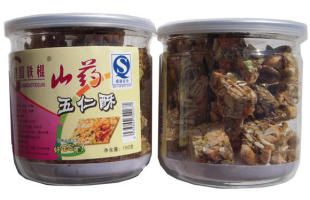  焦作特产 怀山药五仁酥 130克 健国怀山药酥 秦建国
