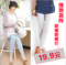 春夏季 韓版休閑純色孕婦打底褲/全棉孕婦褲/孕婦褲可調節#KW2005