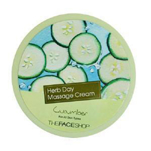 菲诗小铺The Face Shop/faceshop黄瓜按摩膏/脸部按摩霜保湿美白