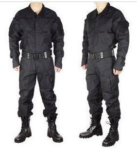 Three U.S. military training uniform black / security duty physical ... Three U.S. military training uniform black / security duty physical ...