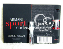 2011 la nueva fragancia de Armani Code fragancia del Deporte de la atracción misteriosa de un 1,5 ml tubo de la boquilla