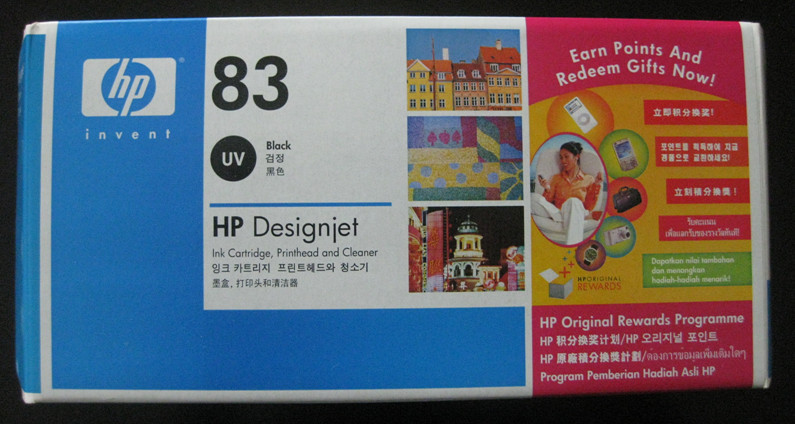 Promotion HP Original brand new HP83 Print head No. HP5500 Nozzle C4960A black UV Pigment Expired Garrain the Office Equipment/Consumables/Related Services , Printer Accessories , Sprinkler head/Printhead category - from Buy2taobao.com to provide professional Taobao agent buy service