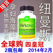 四冠★美国Martek纽曼斯Life's Dha孕妇海藻油DHA 60粒包邮2014.5