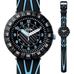  专柜联保正品 Swatch  儿童手表 男孩最爱 异形蓝色 ZFCS023