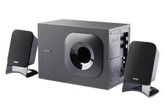 官方正品 漫步者 R201T12 多媒体电脑音箱 低音炮 2.1木质 音响