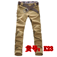 厂家直销 原价68现价45 限时三天 男士修身直筒休闲裤K23