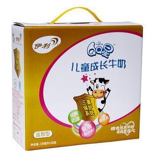 冲5钻~伊利QQ星儿童牛奶（益智型）1*20* 125ml 江浙沪3箱包邮